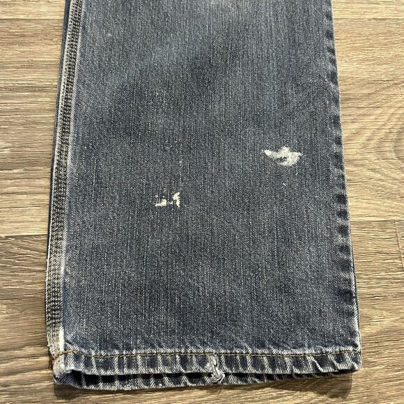 Carhartt Jeans 40x32 Workwear Relaxed Fit 5 Pocket Denim Yard Garage Painter - Picture 10 of 14
